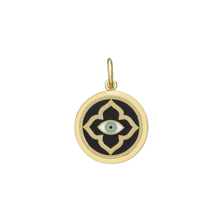 Evil Eye Gold Pendant