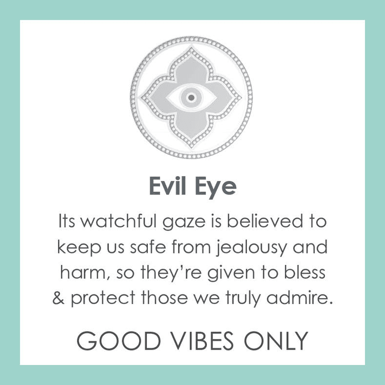 Evil Eye Silver Pendant