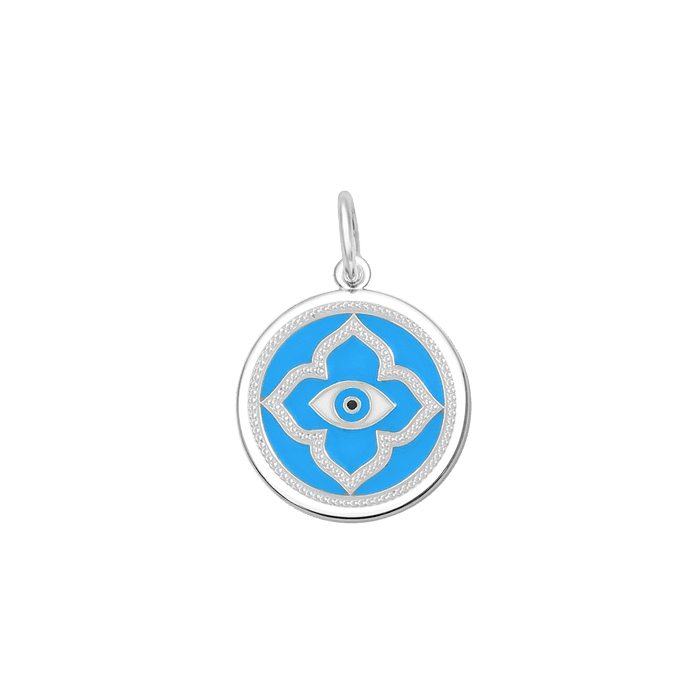Evil Eye Silver Pendant