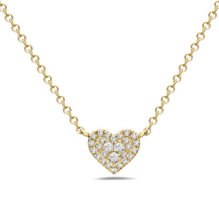 Heart Diamond Necklace