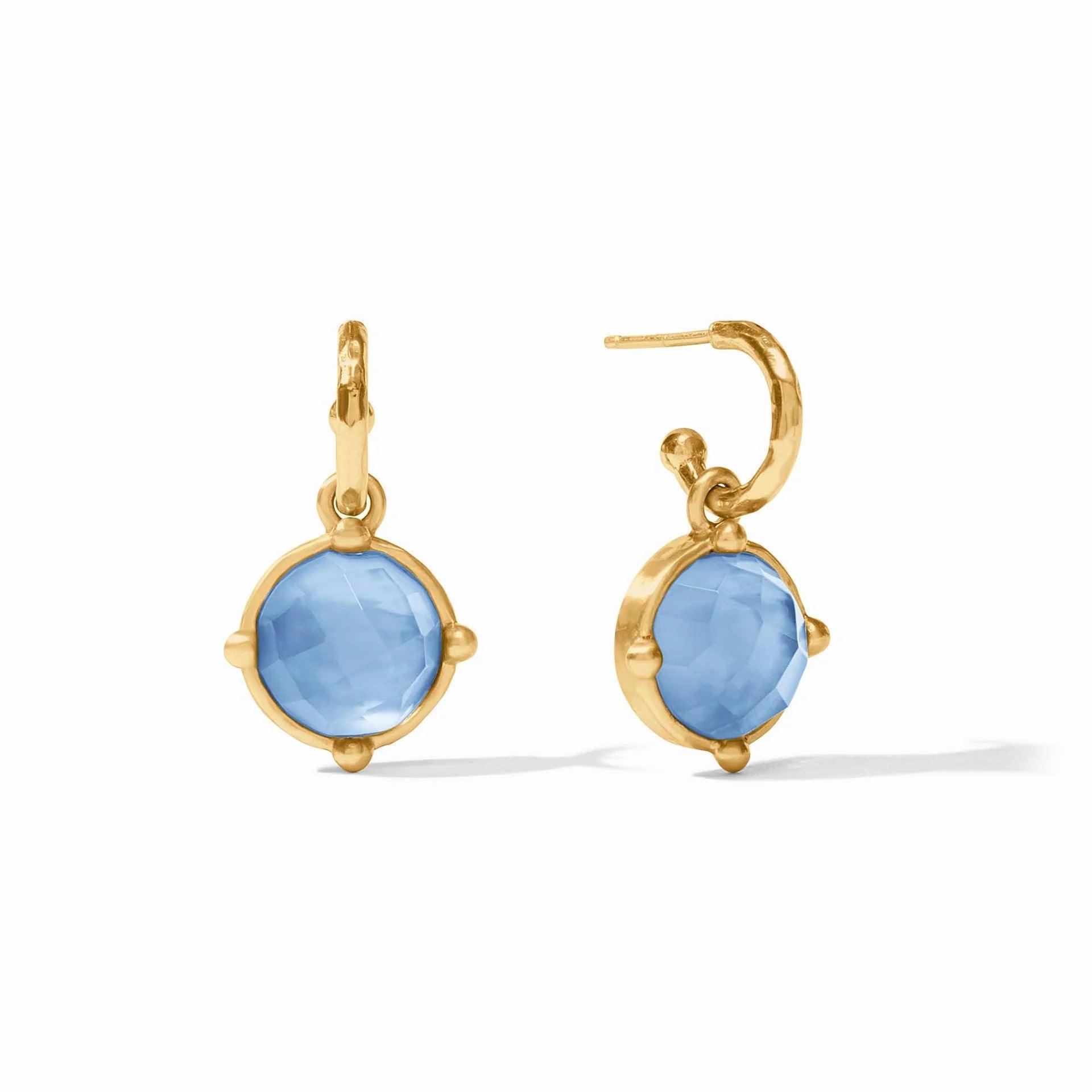 Honeybee Hoop and Charm Earring