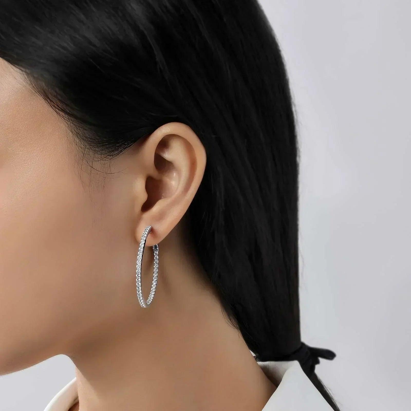 Large Hoop Earrings