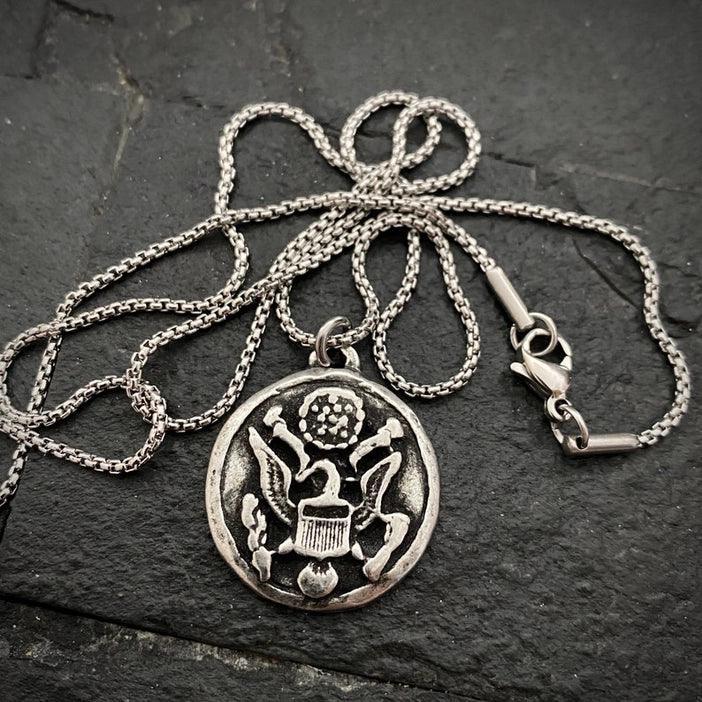 Mens Eagle Necklace