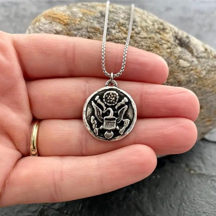 Mens Eagle Necklace