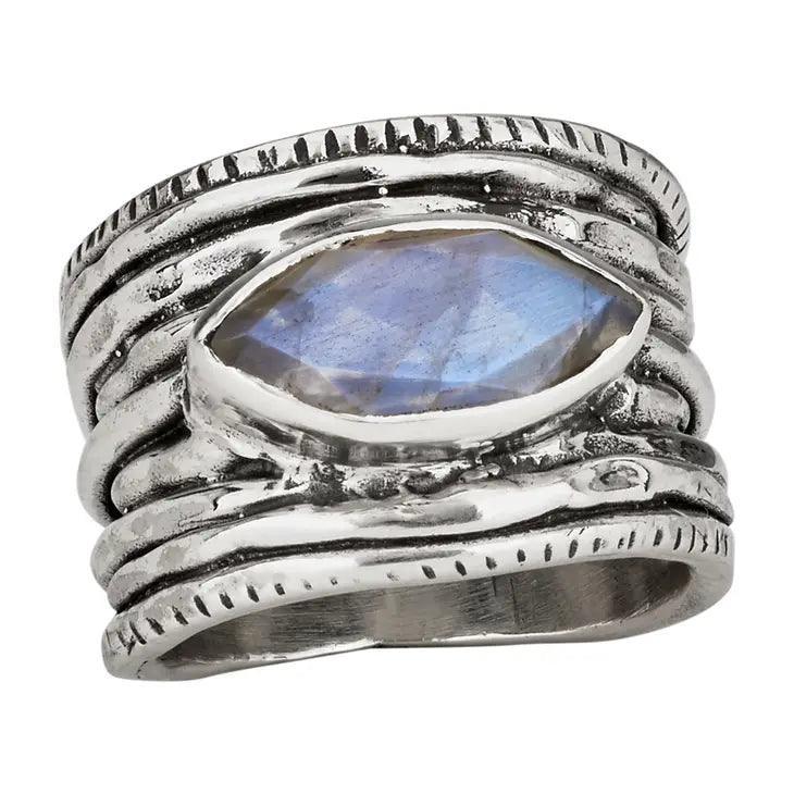 Moonstone Silver Ring