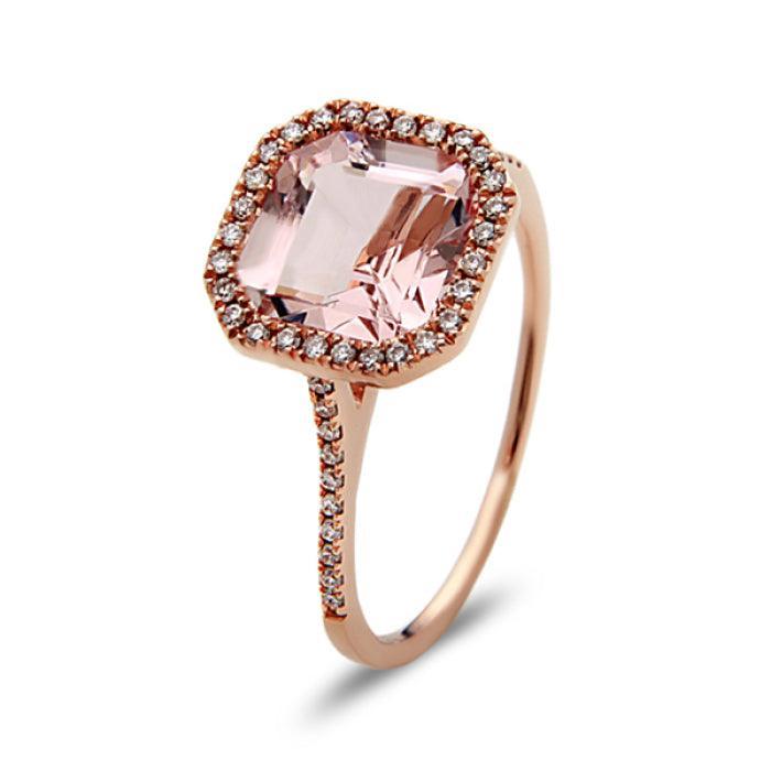 Morganite Ring