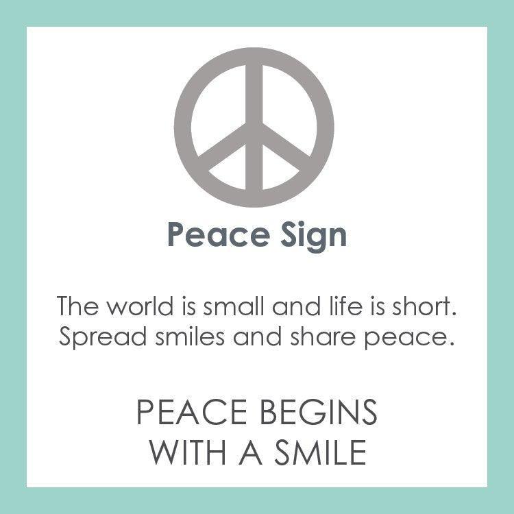 Peace Sign Pendant