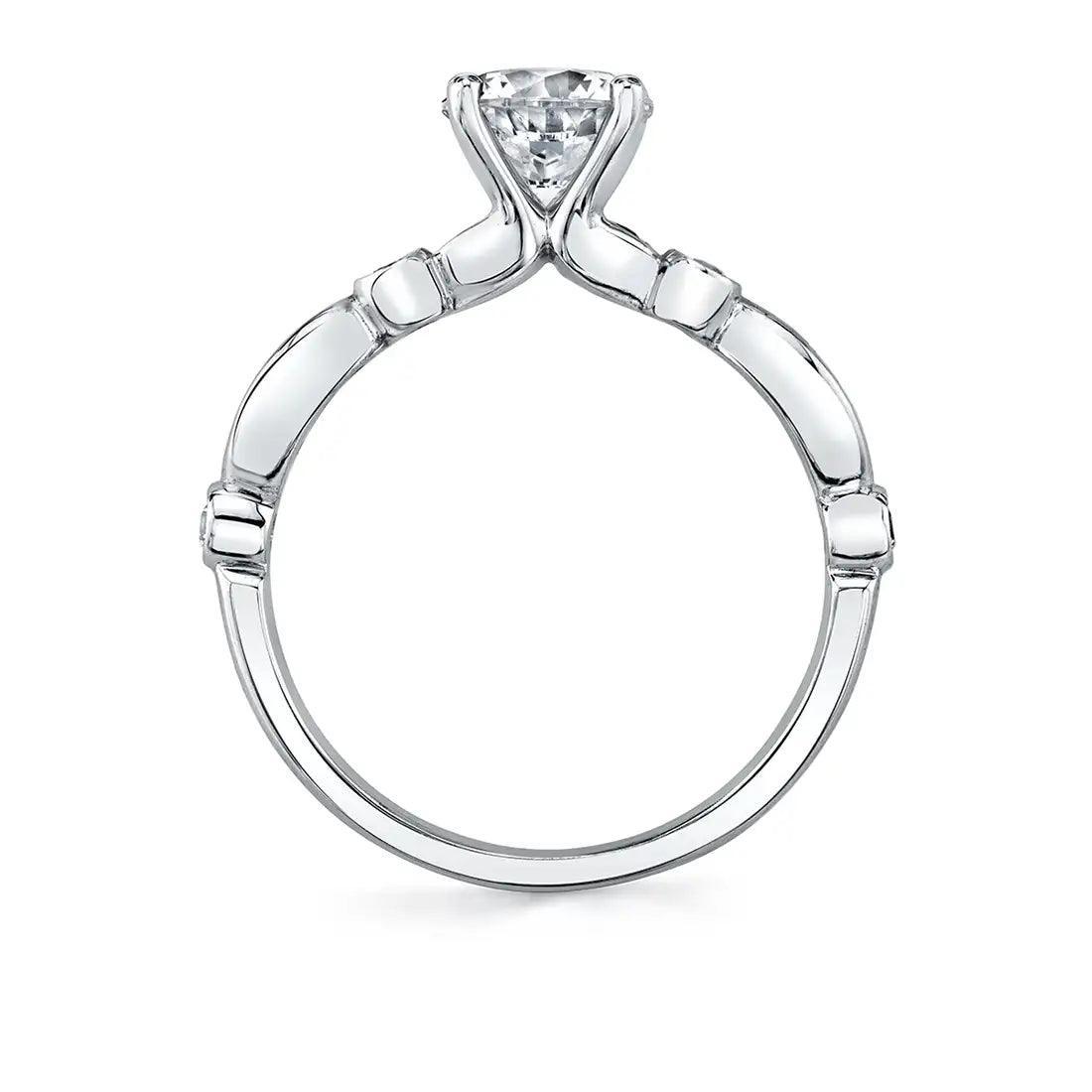18K Maya Unique Engagement Ring