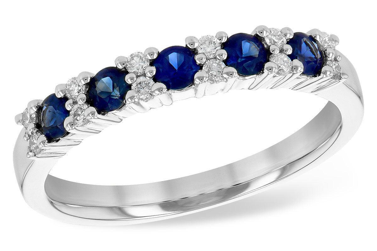 Sapphire & Diamond Ring