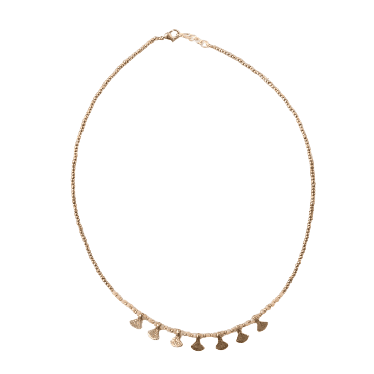 Triangle Drop Color Necklace