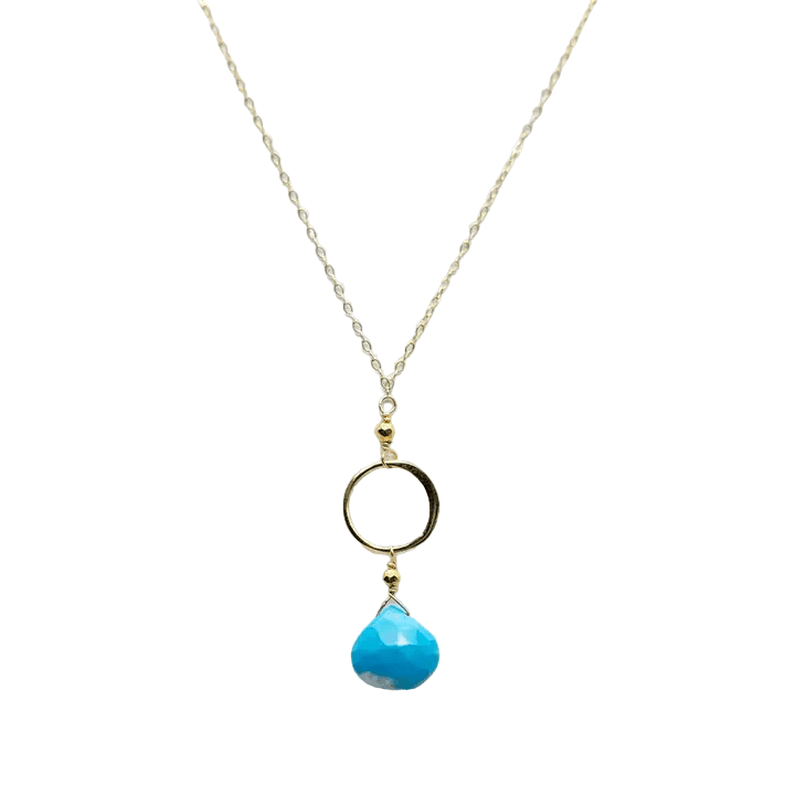 Turquoise Ring Necklace