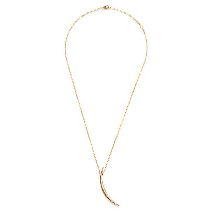 Waning Crescent Necklace