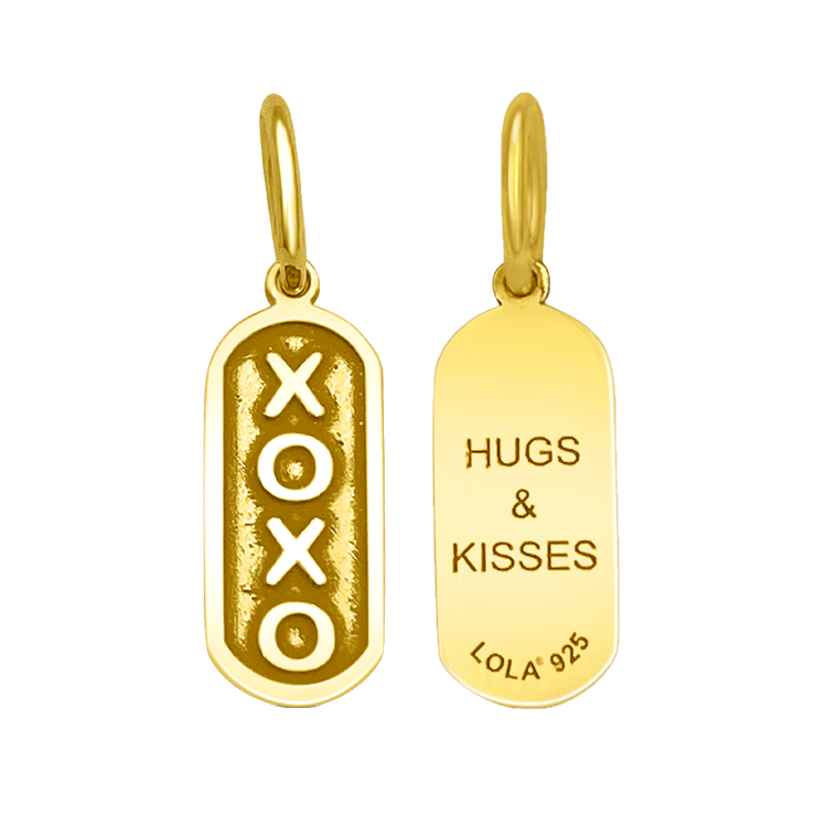 XOXO Tag Pendant