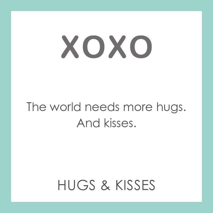 XOXO Tag Pendant