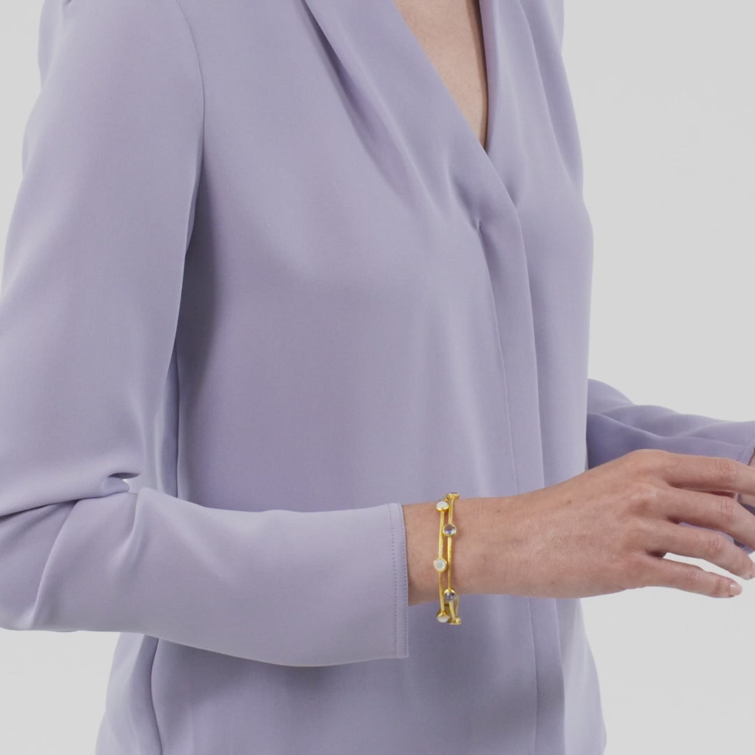 Milano Bangle- Bahamian Blue