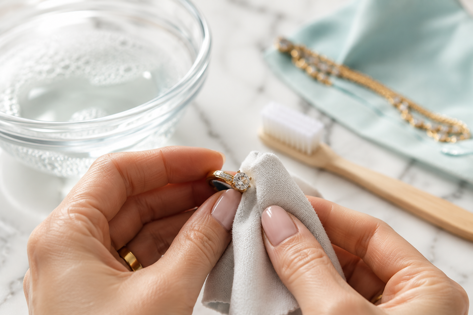 Hot to Clean Your Jewelry at Home