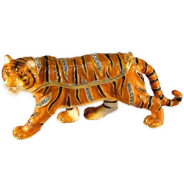 Jeweled Bengal Tiger Box