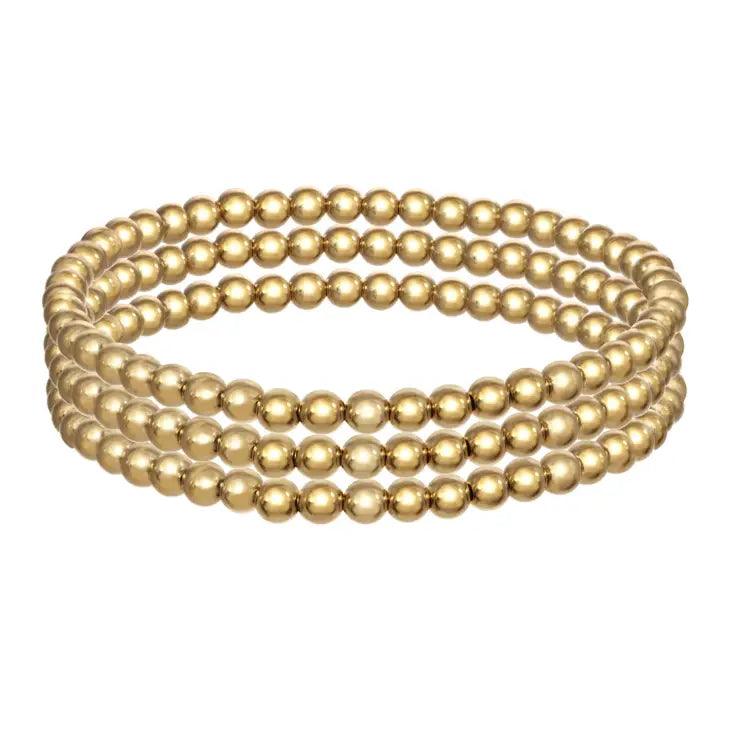 14k Gold Filled Set of 3 Bracelets