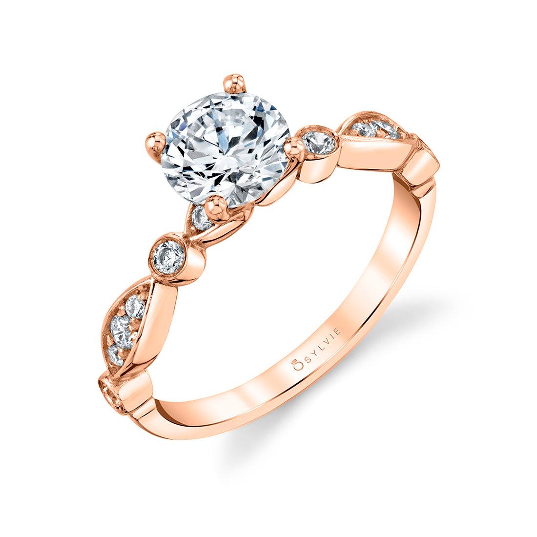 14K Maya Unique Engagement Ring