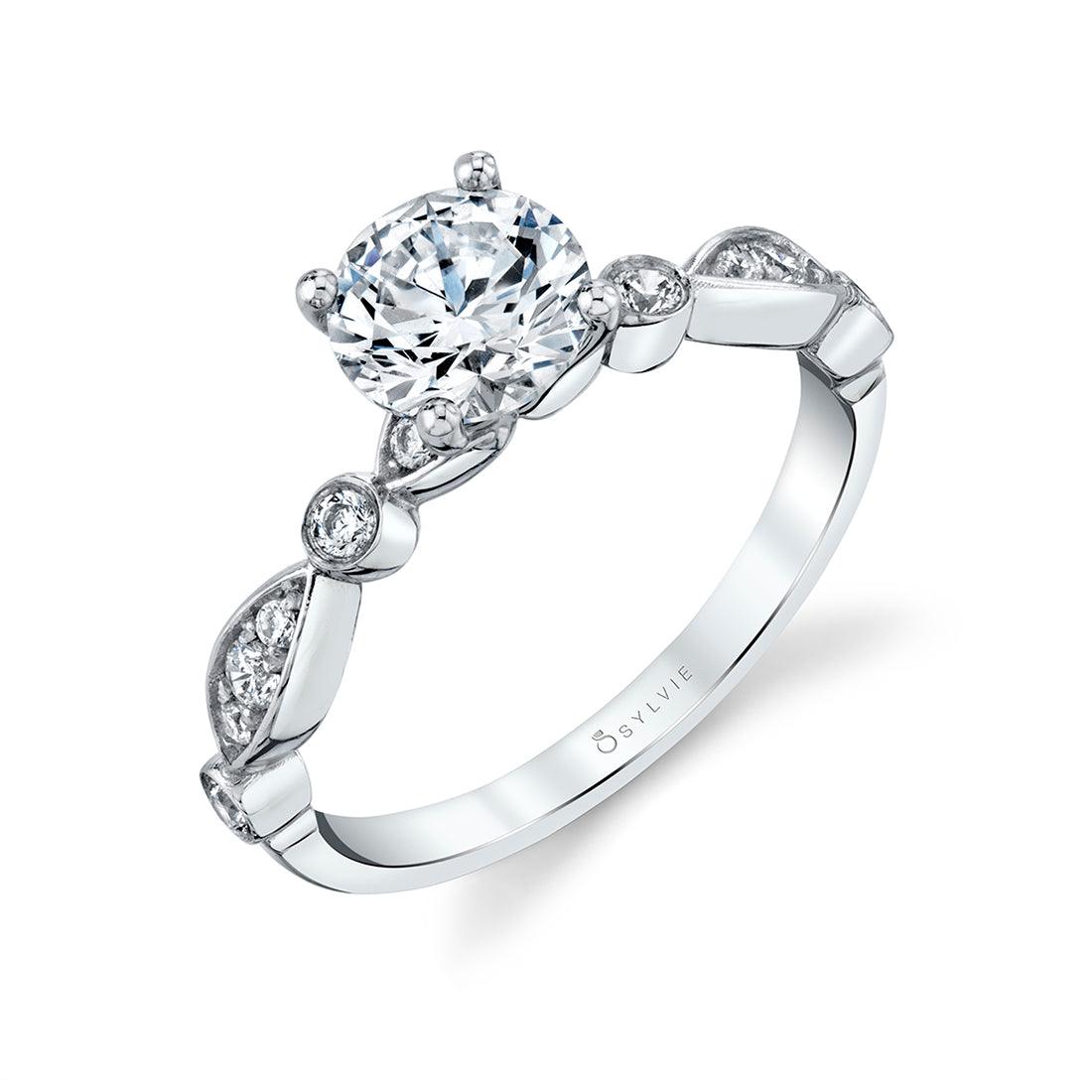 14K Maya Unique Engagement Ring