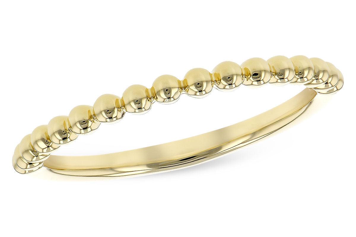 14KT Beaded Gold Ring - Water Street Jewelers