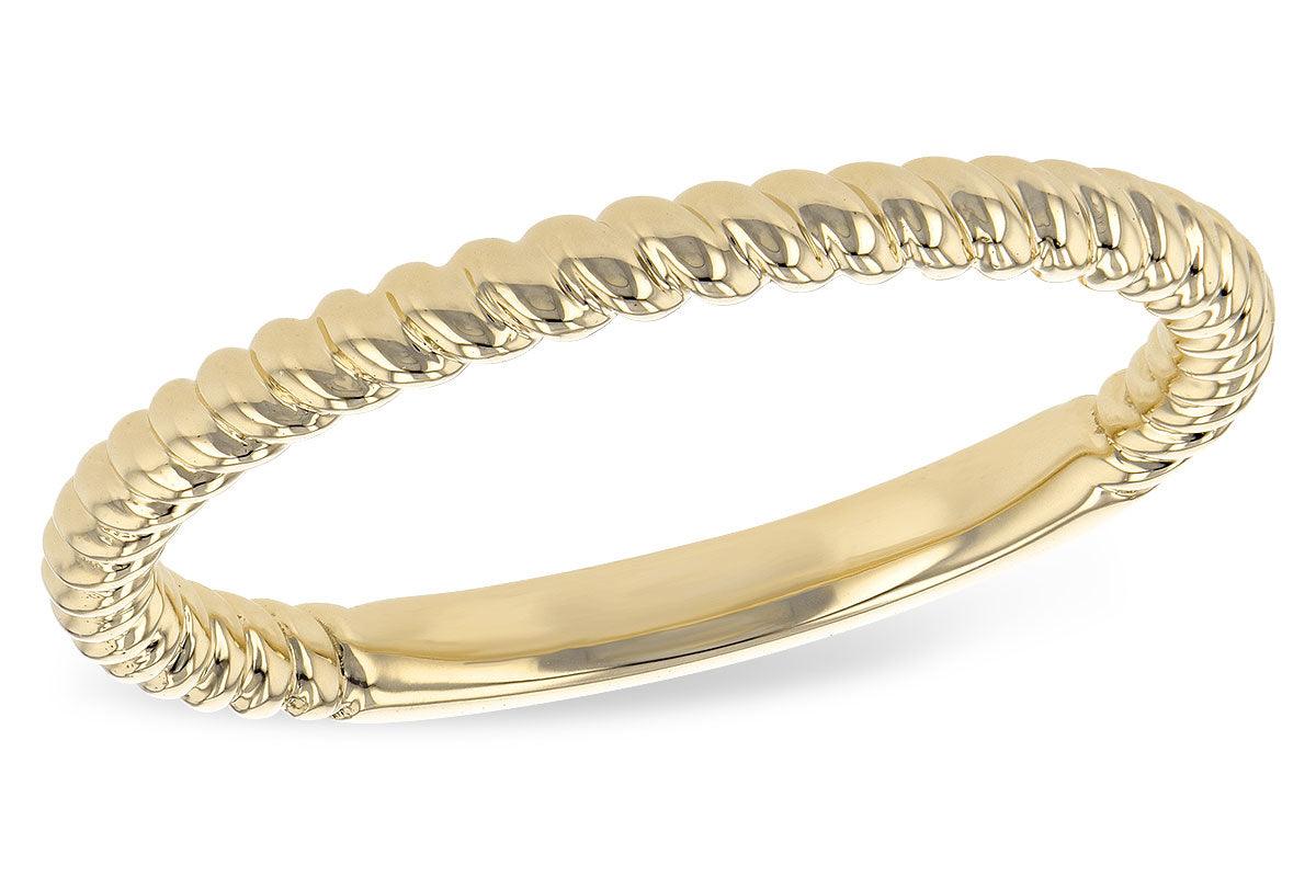 14KT Braided Gold Ring - Water Street Jewelers
