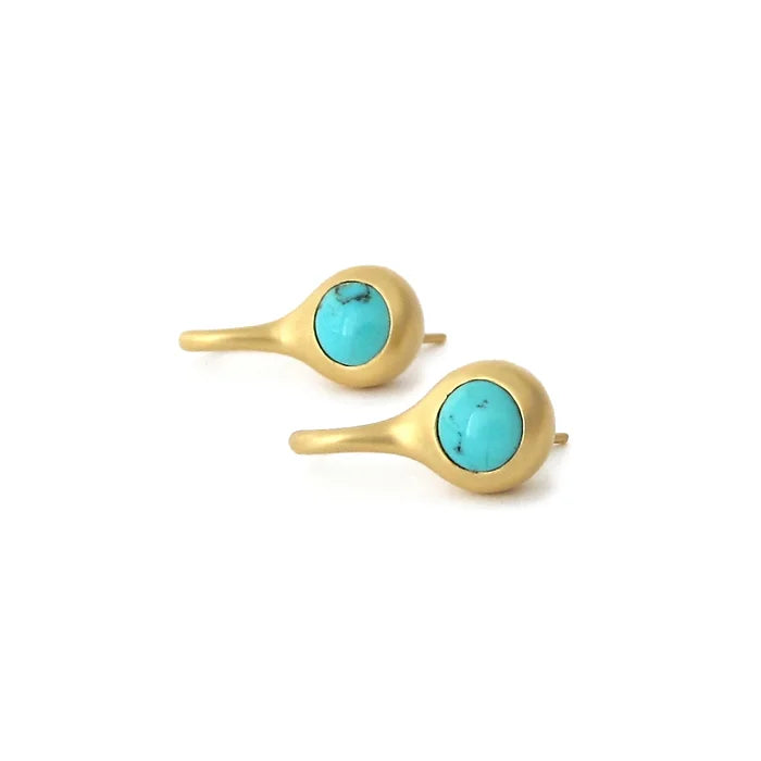 Turquoise Droplet Earrings