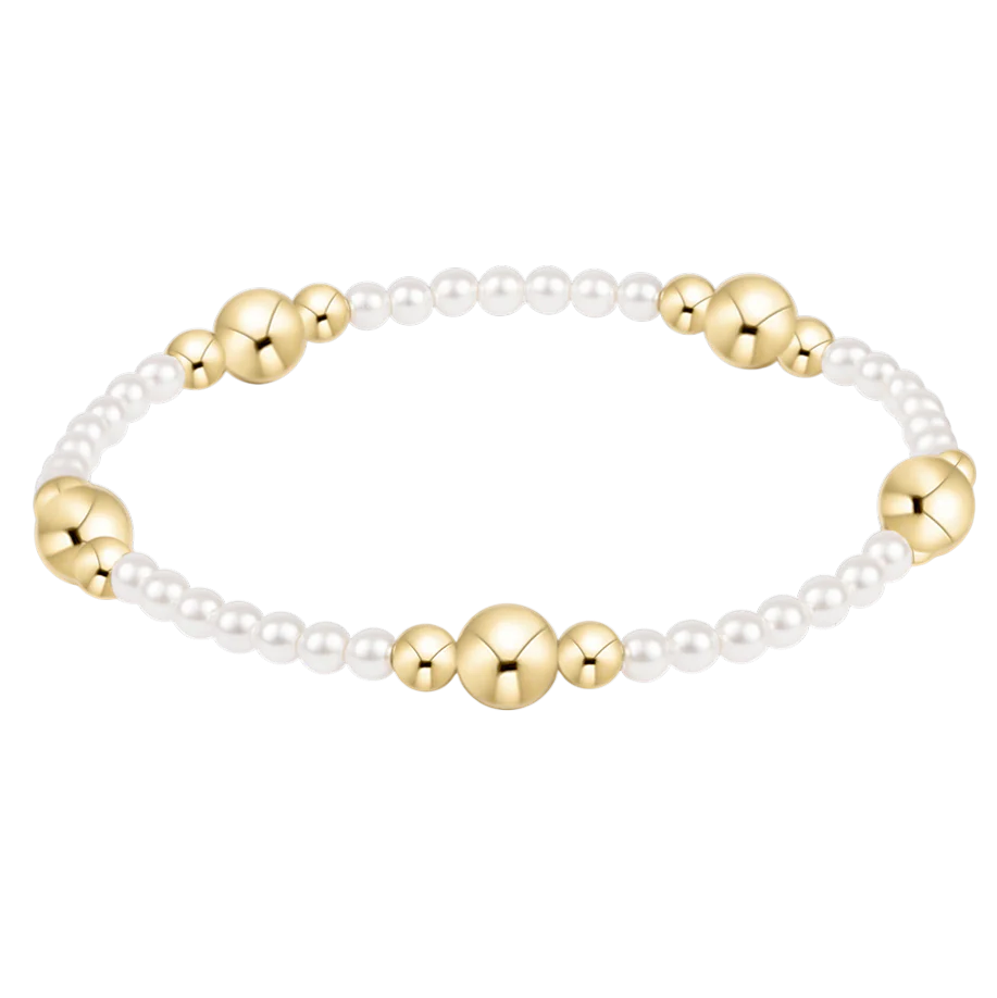 pearl beaded bracelet