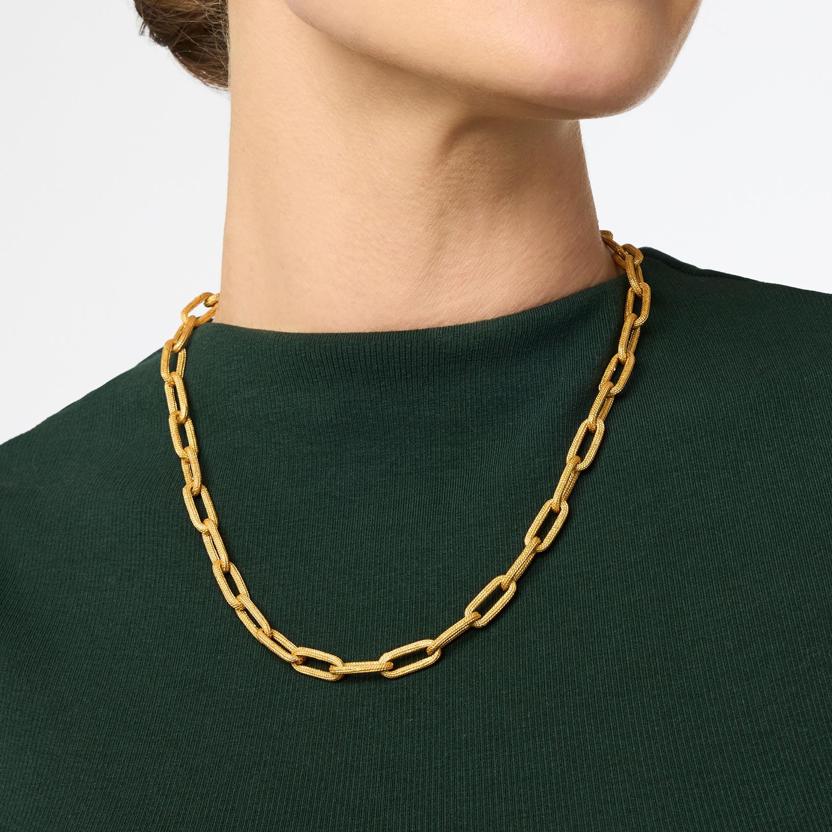 Cheval Link Paperclip Necklace