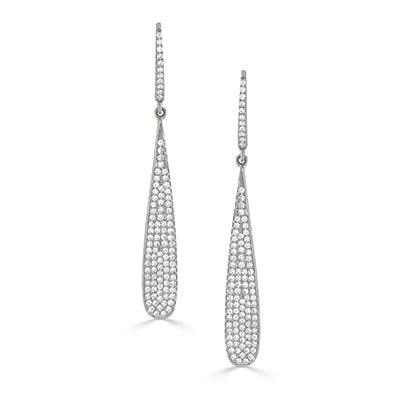 Diamond Drop Earrings