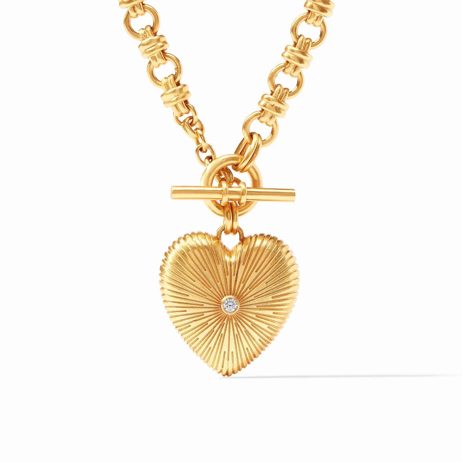 Esme Gold Heart Necklace