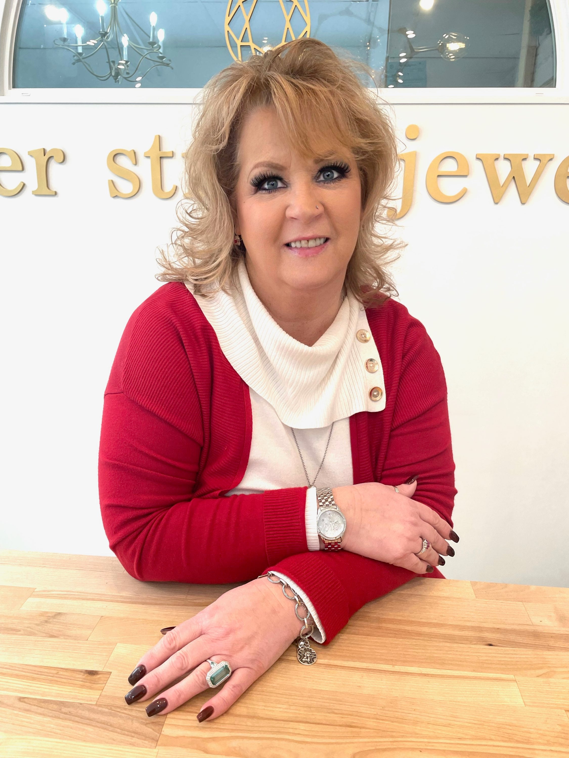 Water Street Jeweler team member Lisa