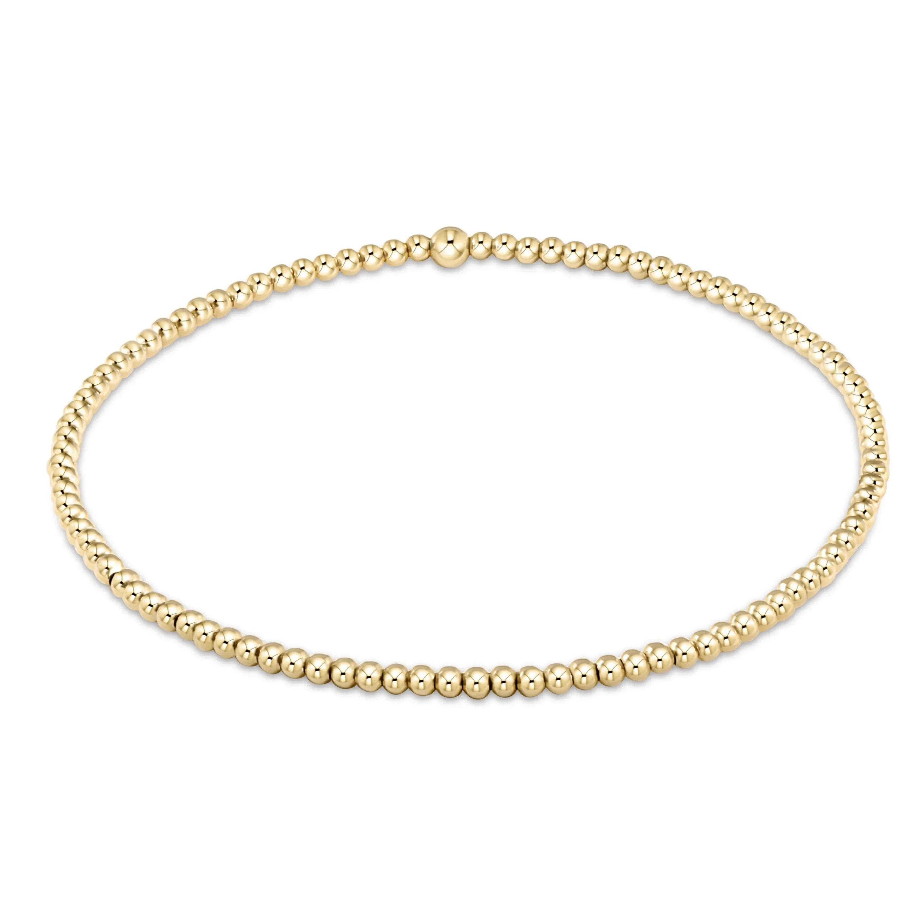 Enewton gold beaded bracelet at Water Street Jewelers
