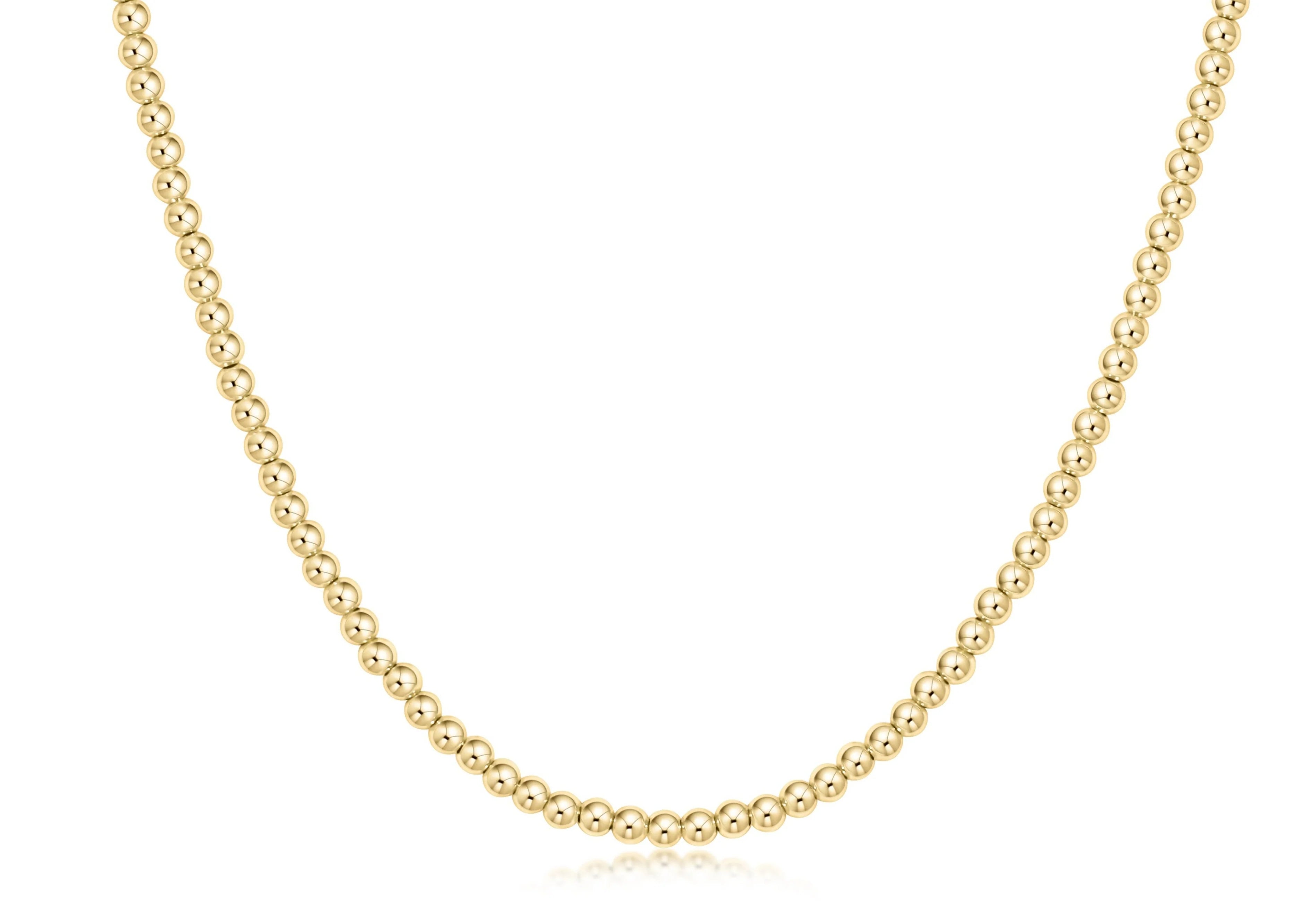 gold beaded choker