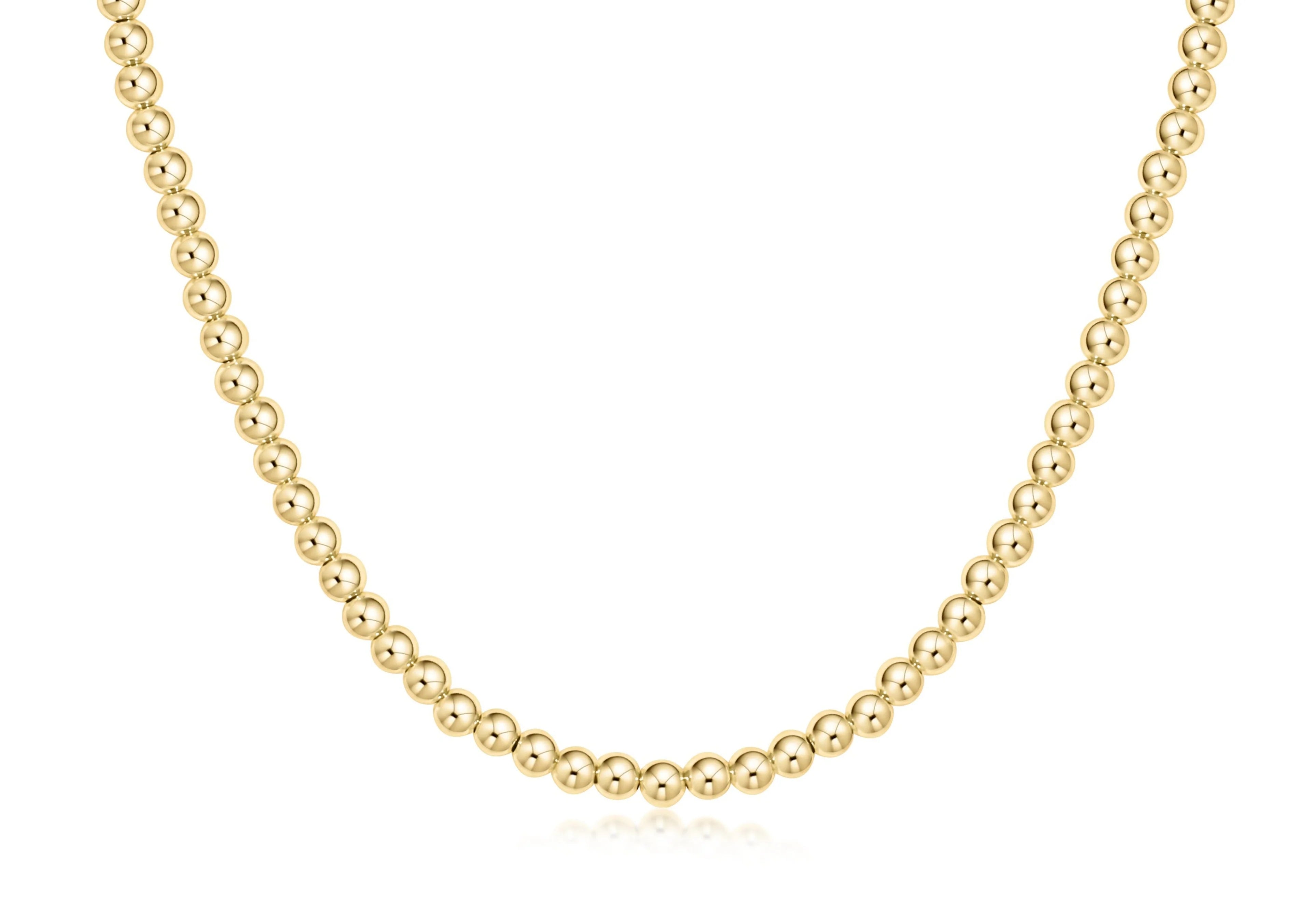 gold beaded choker