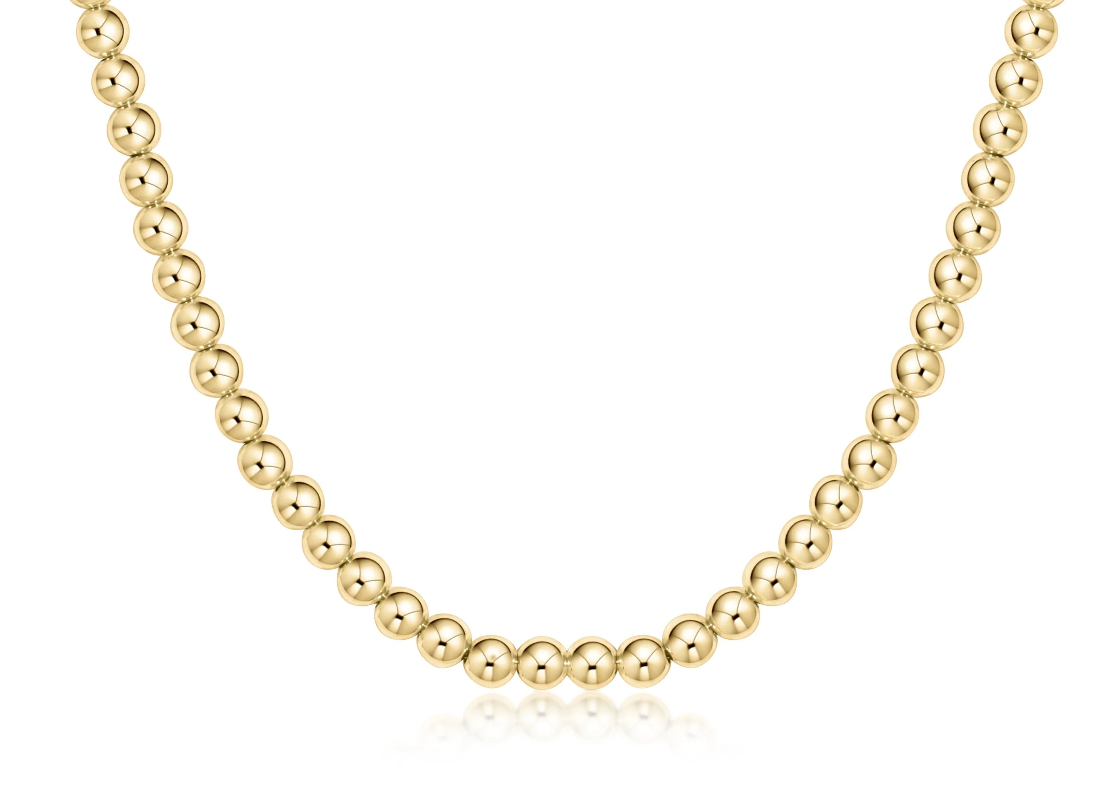 gold beaded choker