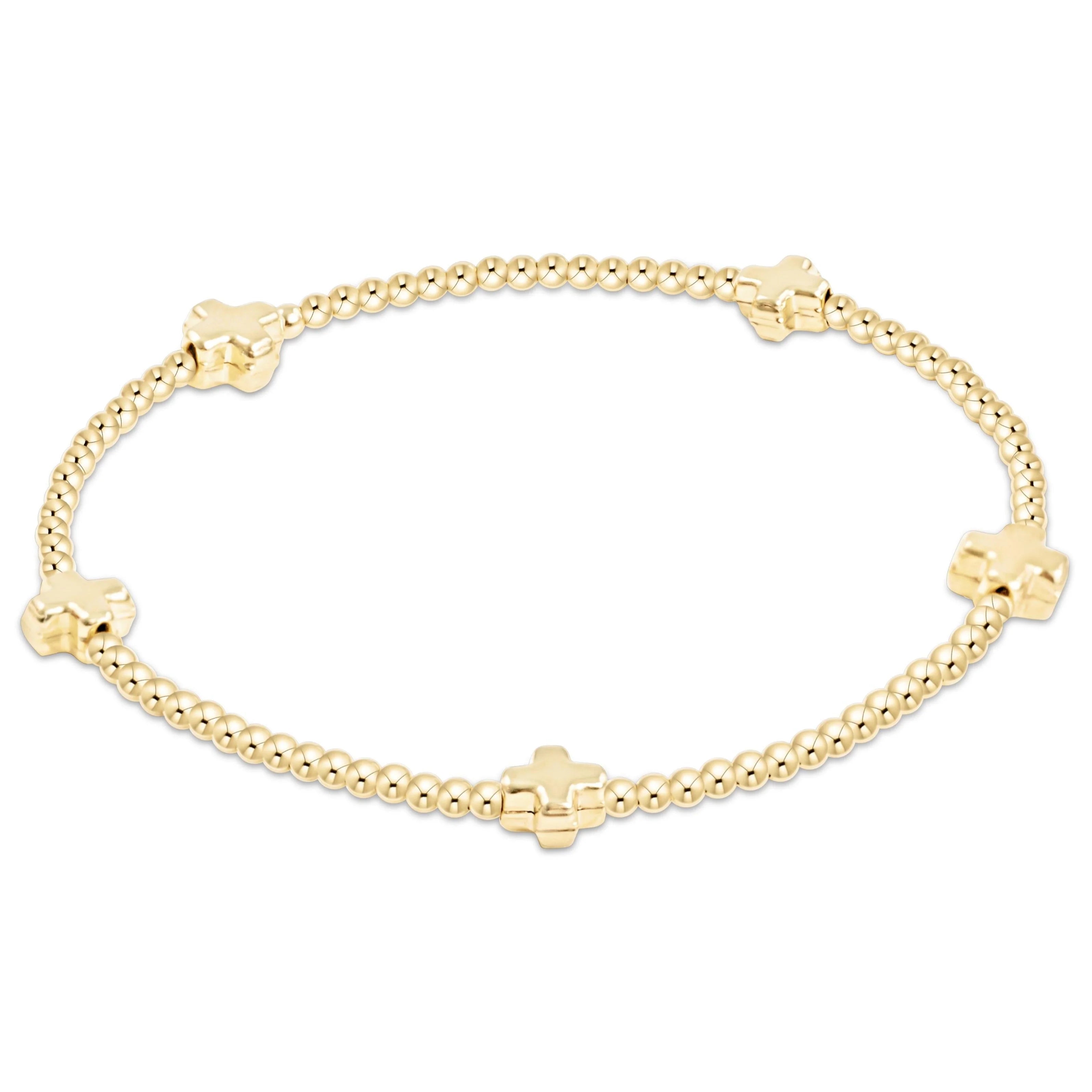 Signature Cross 2mm Bracelet