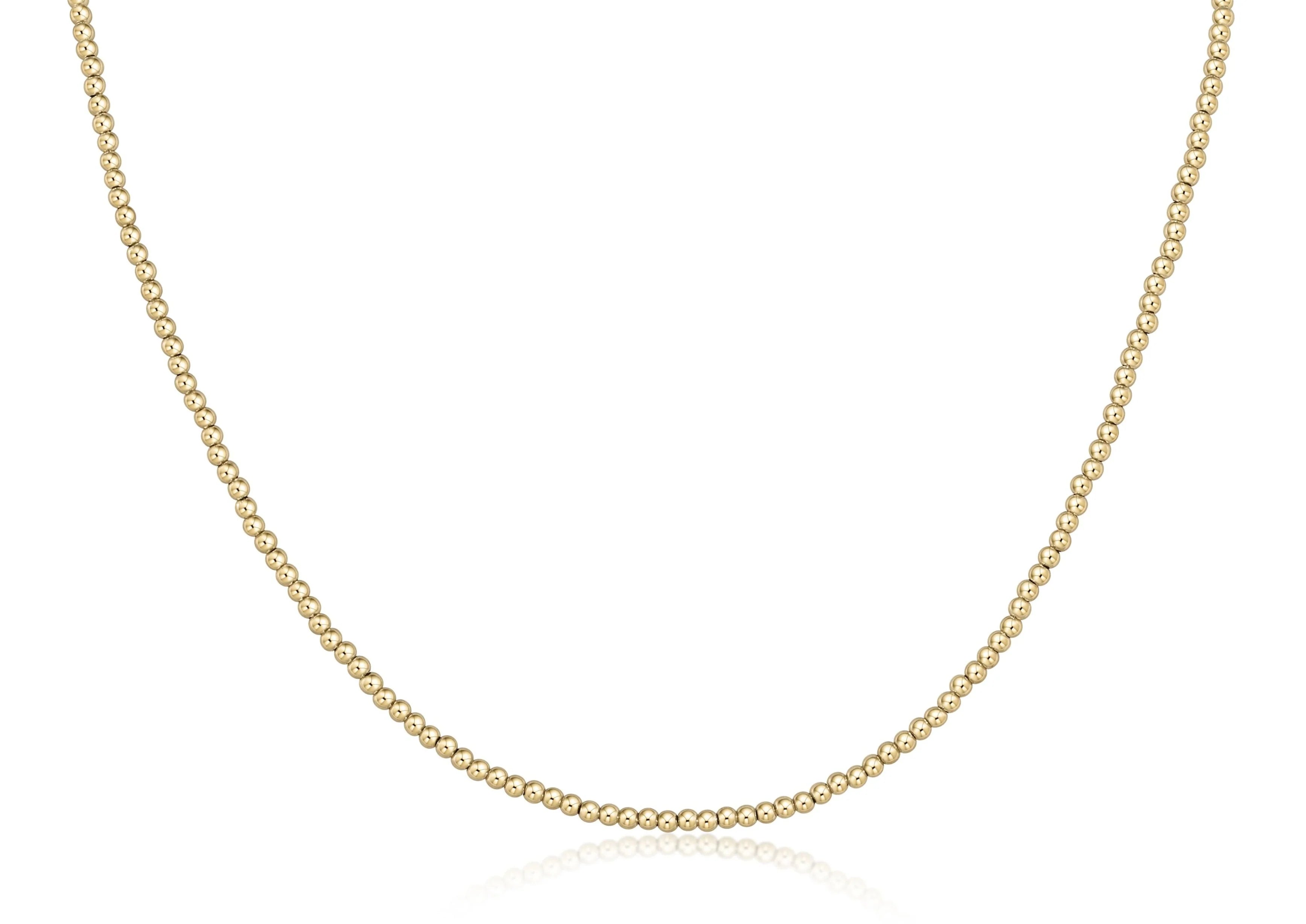 gold beaded choker