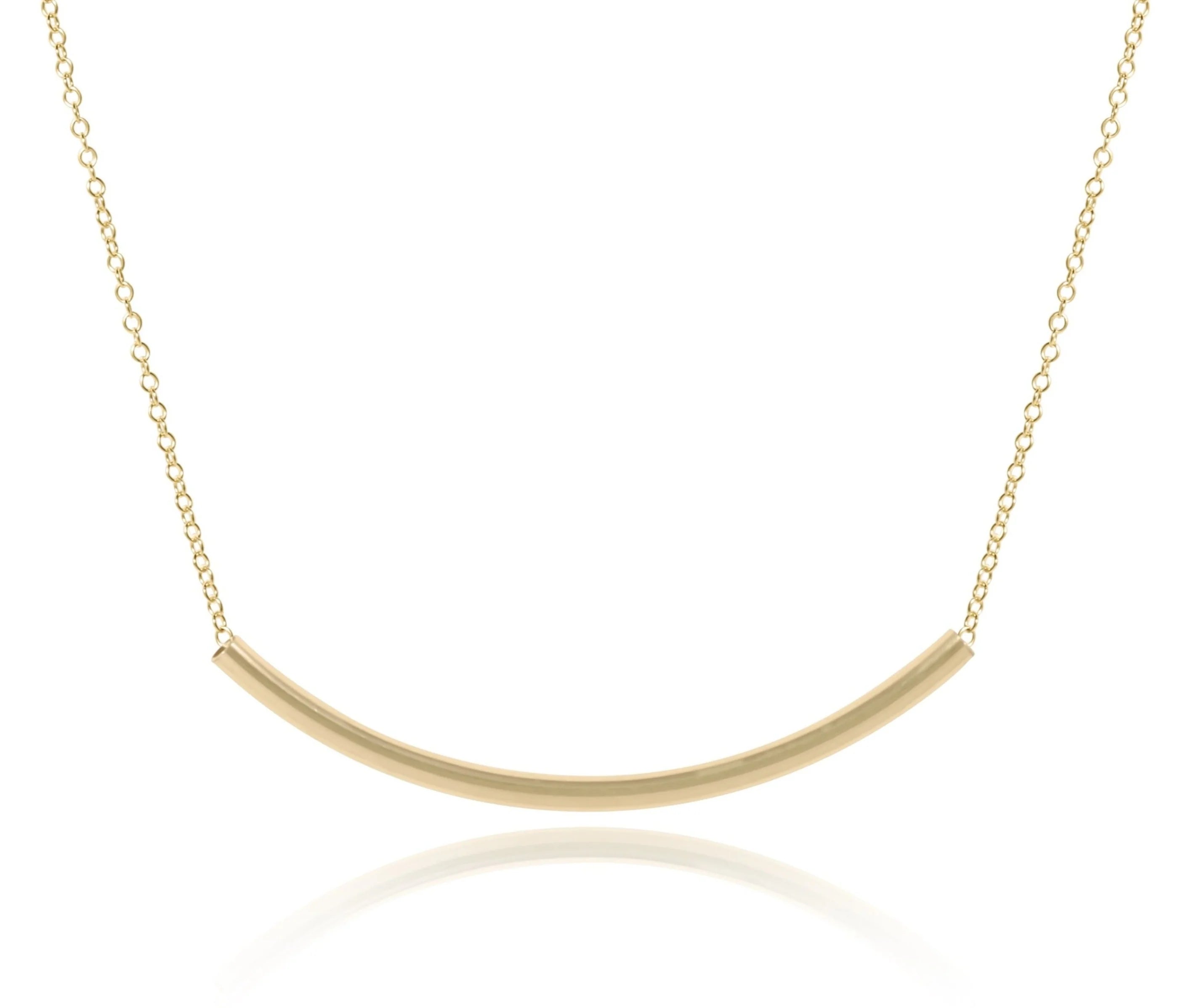 Gold Bar Necklace