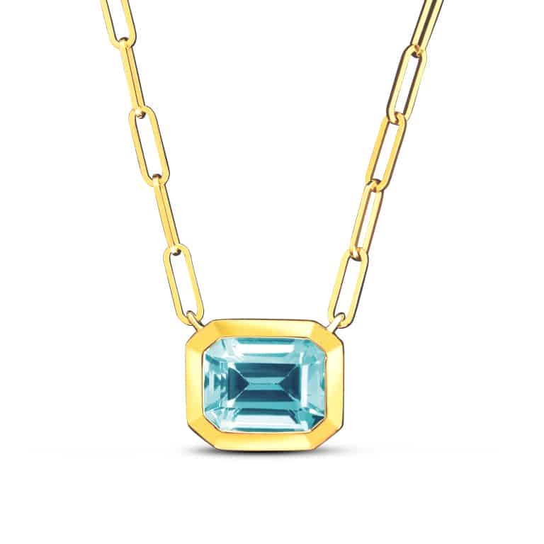 BLue Topaz Necklace