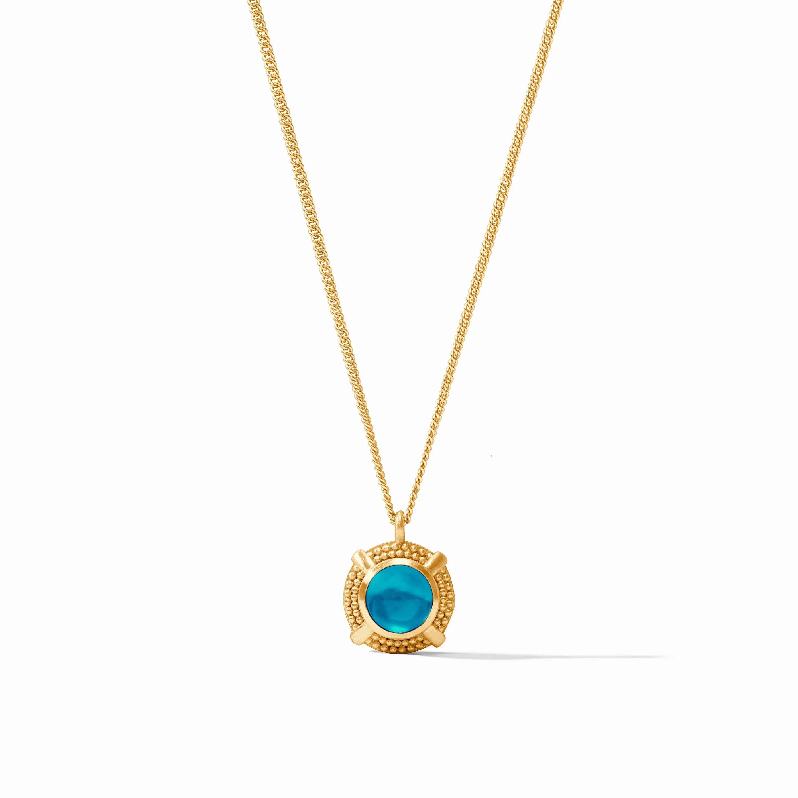 Cabochon Solitaire Necklace