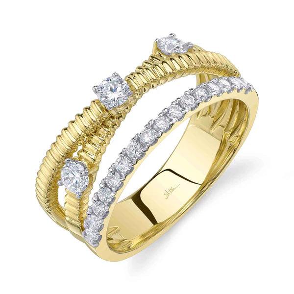 Diamond Bridge Ring