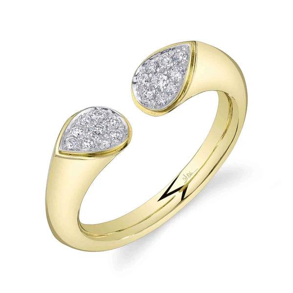 Diamond Open Cut Ring