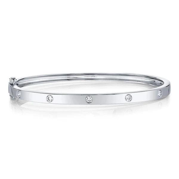 Diamond Bangle Bracelet