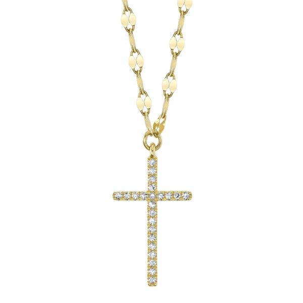 Diamond Cross Necklace