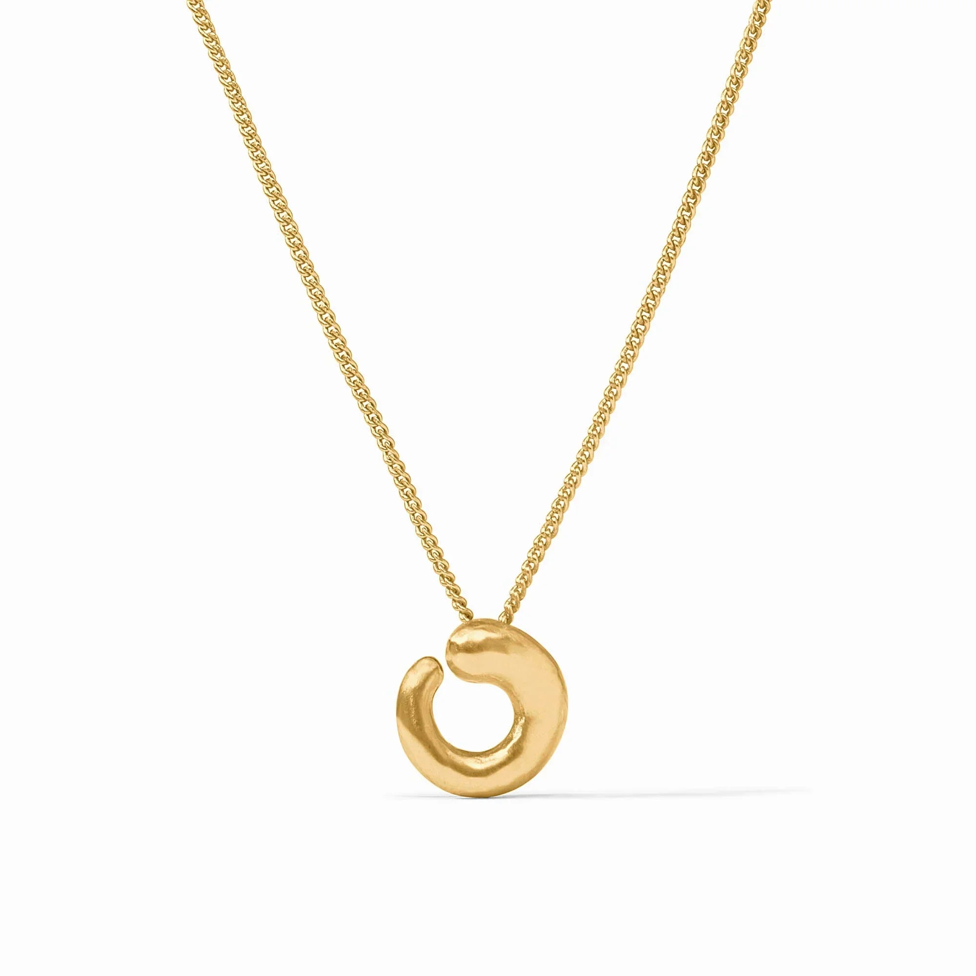Solara Spiral Delicate Necklace