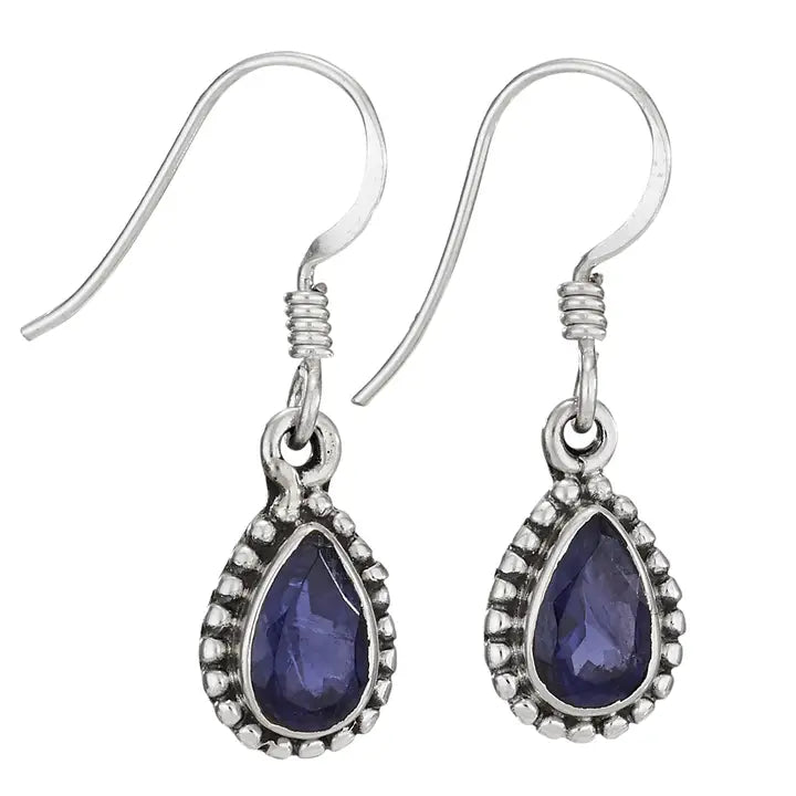 Tanzanite Teardrop Earrings