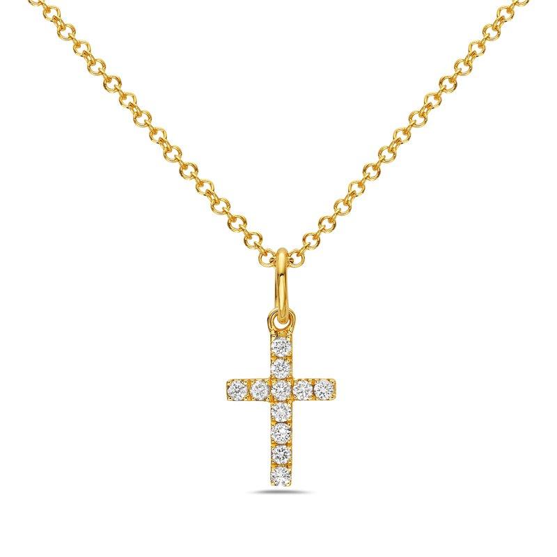 Cross Diamond Necklace