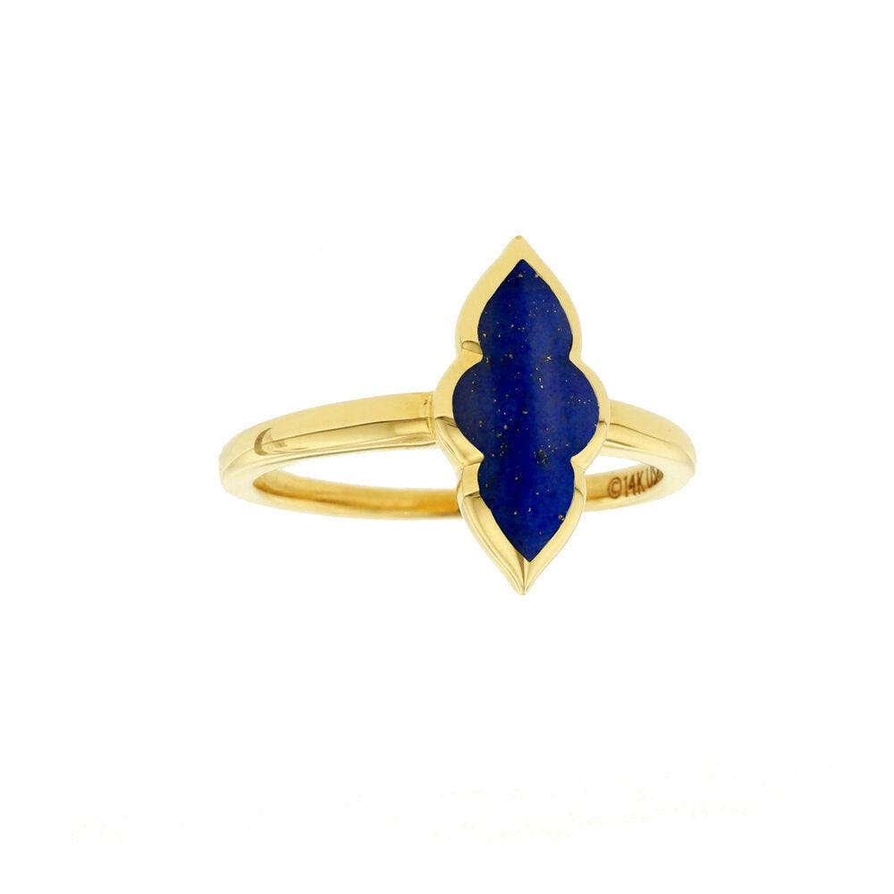 Alhambra Lapis Lazuli Ring