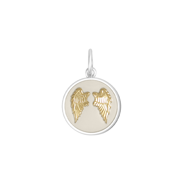 Angel Wings Fly Gold Pendant